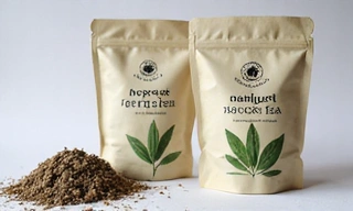 Natural detox tea packaging